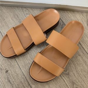 Madewell Charley Double Strap Sandals size 8.5